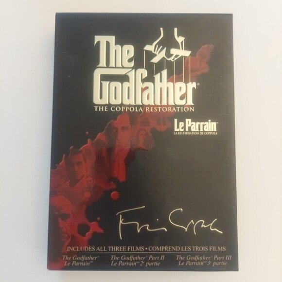 The Godfather Collection DVD Set 5 Discs English French Widescreen - Picture 1 of 14